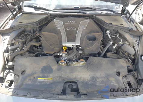 2016 Infiniti Q50 3.0T Premium from USA, damaged, VIN JN1EV7APXGM304437